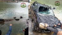 صنعاء..وفاة 5 أشخاص من أسرة واحدة بغرق سيارتهم في شلال بني مطر