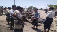 نجاة قائد قوات الأمن الخاصة في أبين من انفجار سيارة مفخخة وإصابة عدد من مرافقيه