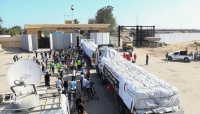 دخول 24 شاحنة مساعدات عبر معبر رفح إلى غزة