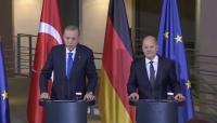 من برلين.. أردوغان ينتقد ازدواجية المعايير الغربية تجاه العدوان على غزة ويدافع عن المقاومة