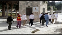 مستوطنون يقتحمون المسجد الأقصى في أول أيام عيد الفصح اليهودي