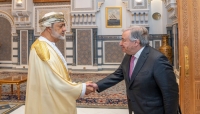 سلطان عمان يستقبل غوتيريش والأخير يشيد بدور السلطنة في "تعزيز الحوار والتعاون بالمنطقة"