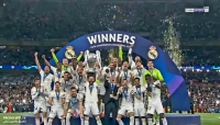 ريال مدريد بطل دوري أبطال أوروبا للمرة الخامسة عشر في تاريخه