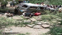 تعز.. وفاة 7 أشخاص بحادث مروري في جبل حبشي